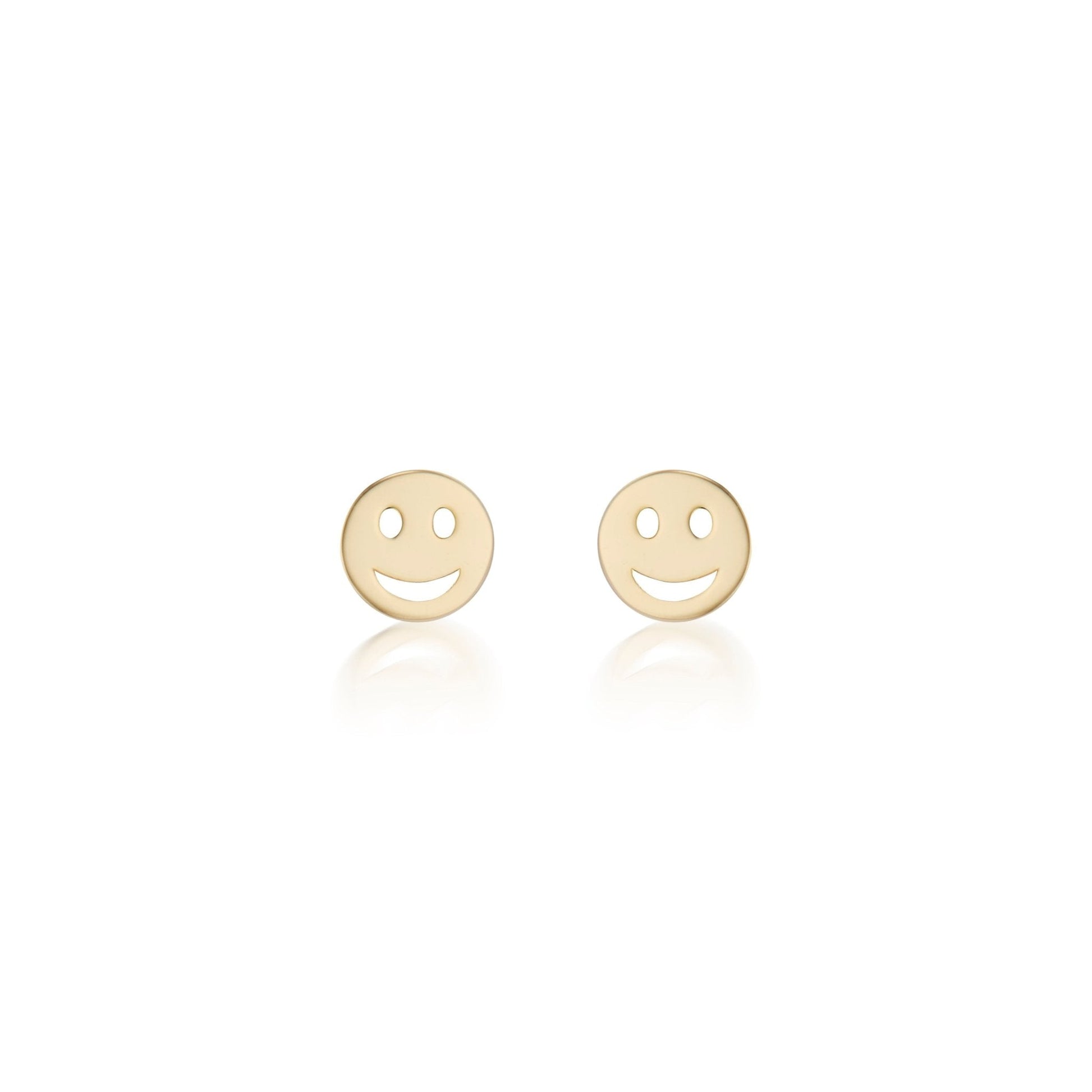 Petite Smile Studs by elliparr