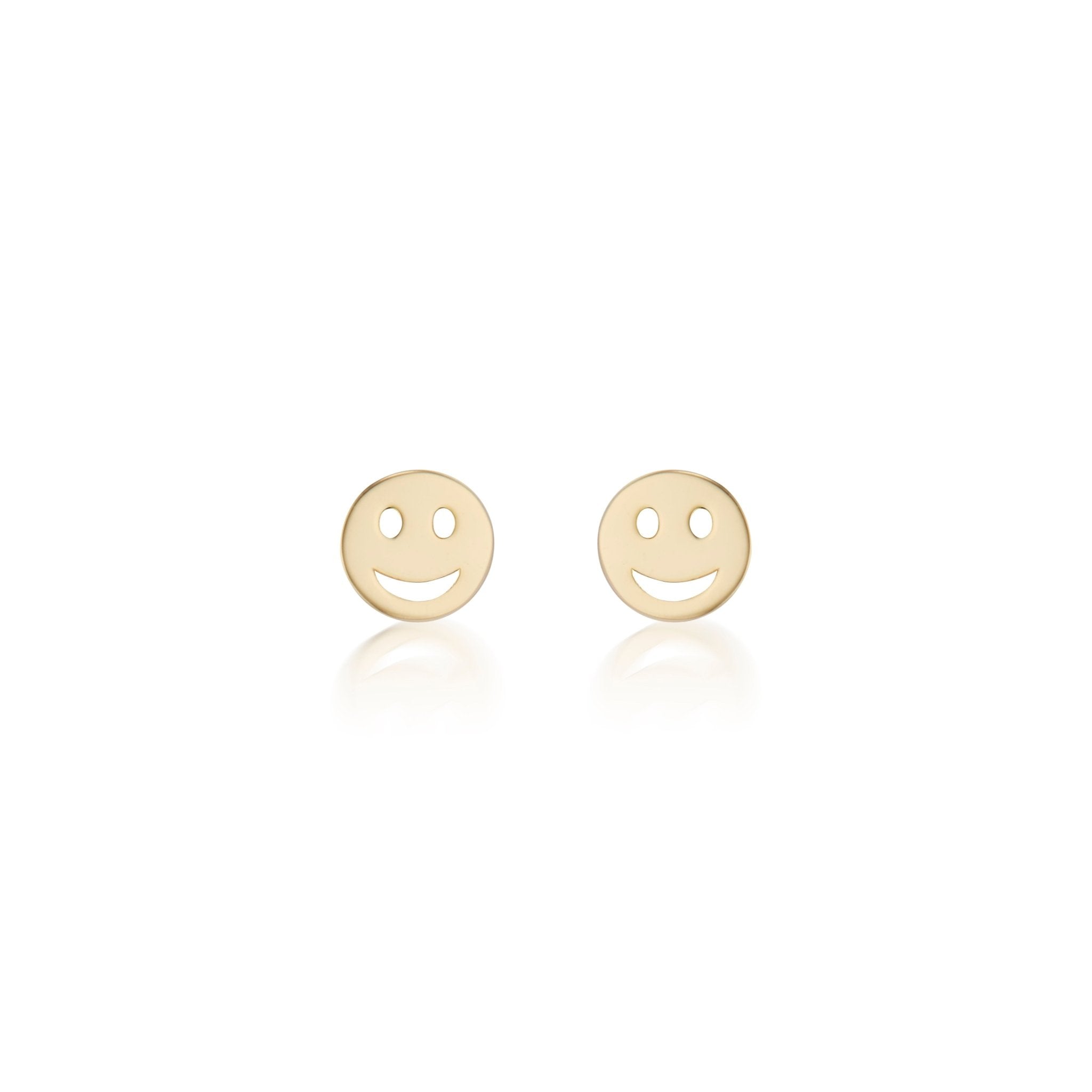 Petite Smile Studs by elliparr