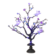 Lighted Halloween Tree - 18 Inch