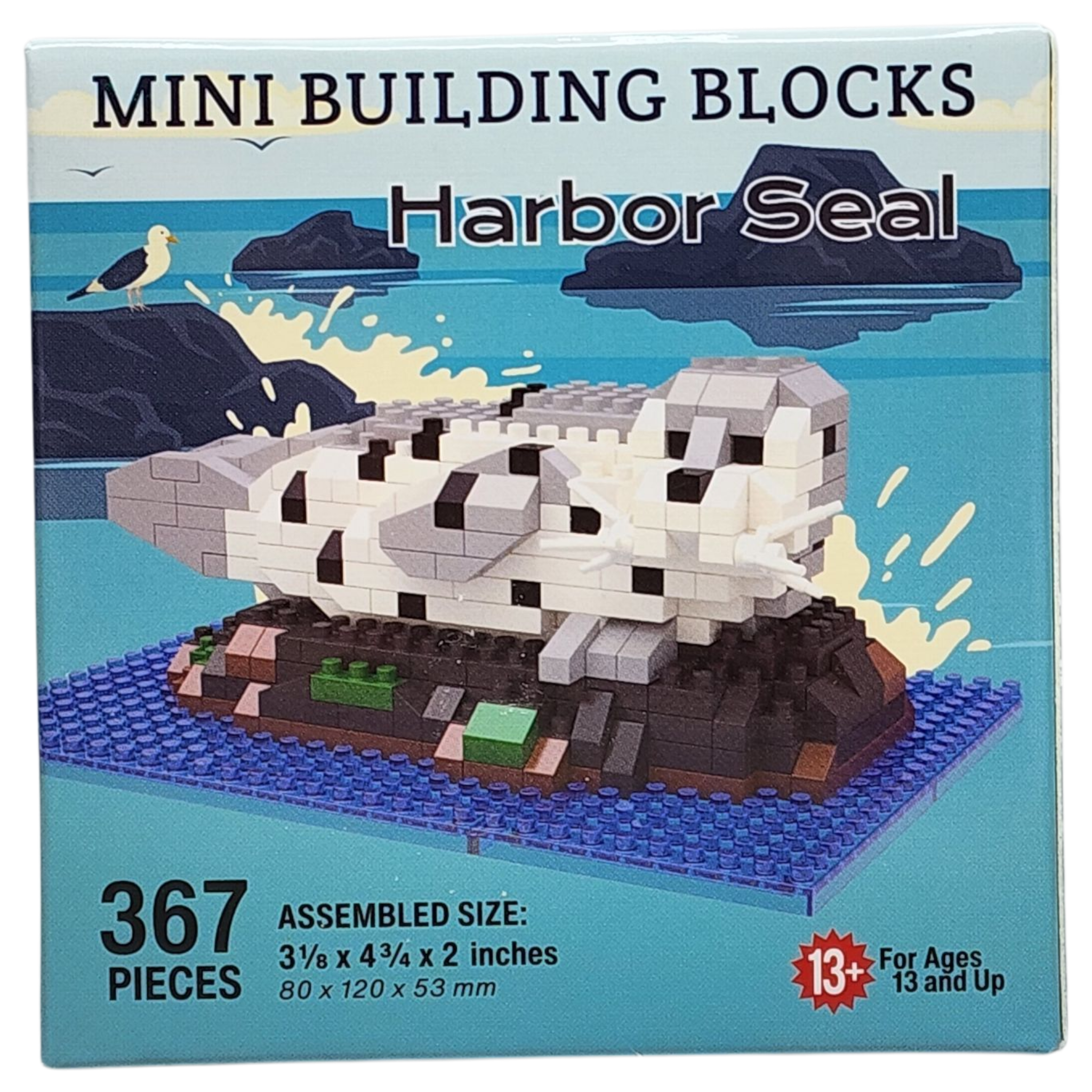 Mini Building Blocks - Harbor Seal