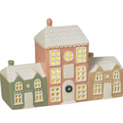Traditional Light-Up Ceramic House