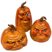 Harvest Attitude Pumpkin Head -