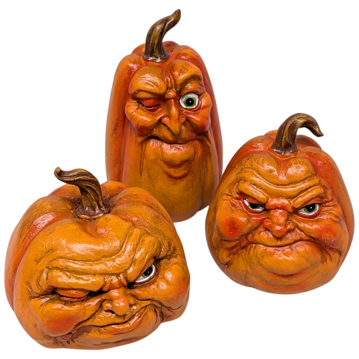 Harvest Attitude Pumpkin Head -