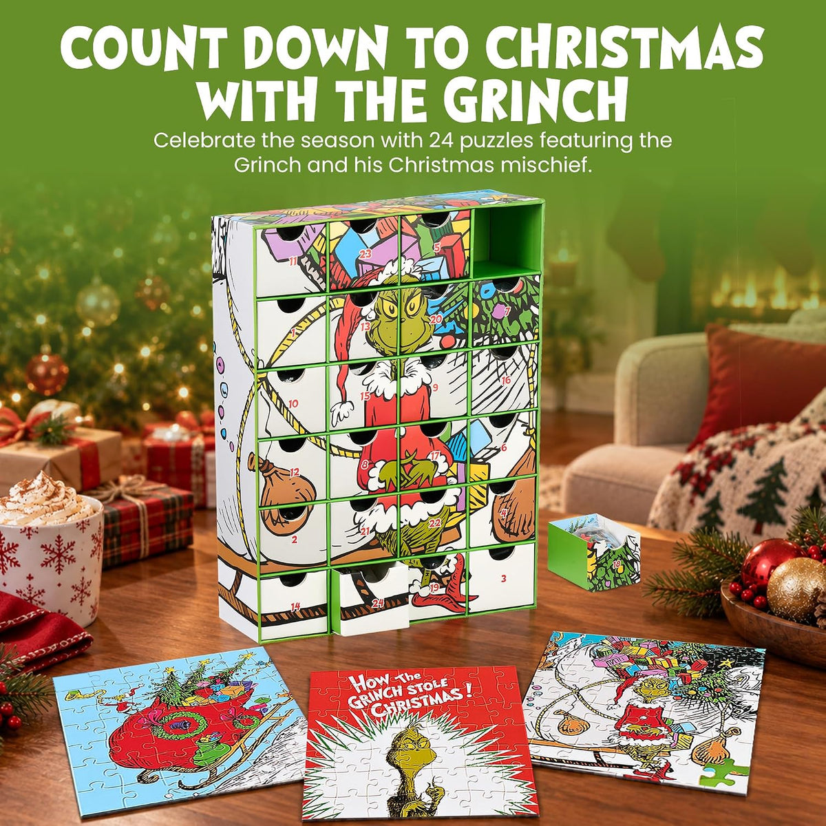 Grinch Christmas Advent Calendar