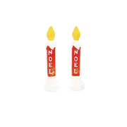 Blow Mold Candles Village Accessory