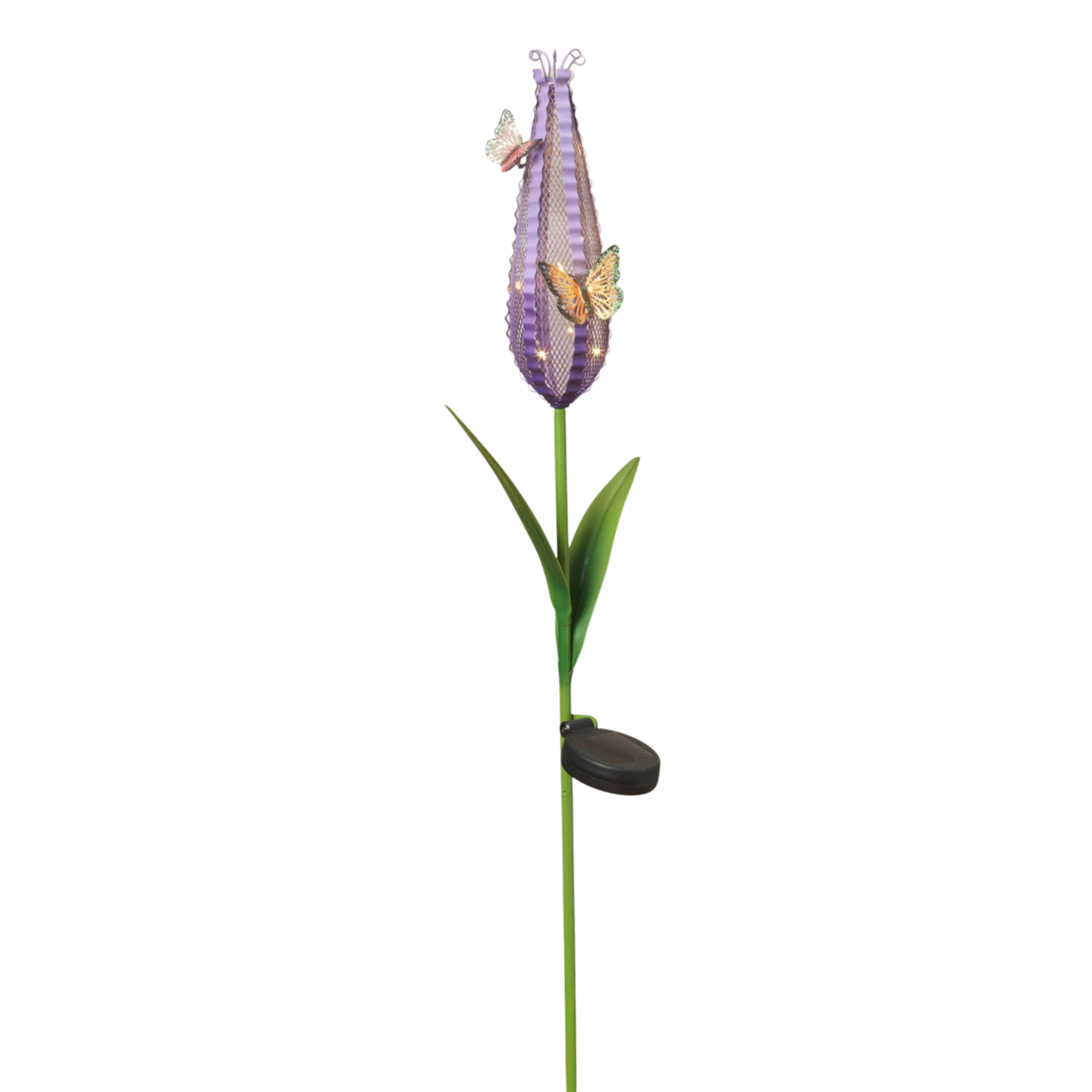 Butterfly Meadow Mesh Solar Flower Stake -