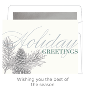 Elegant Box Card Collection – Pinecone Greetings