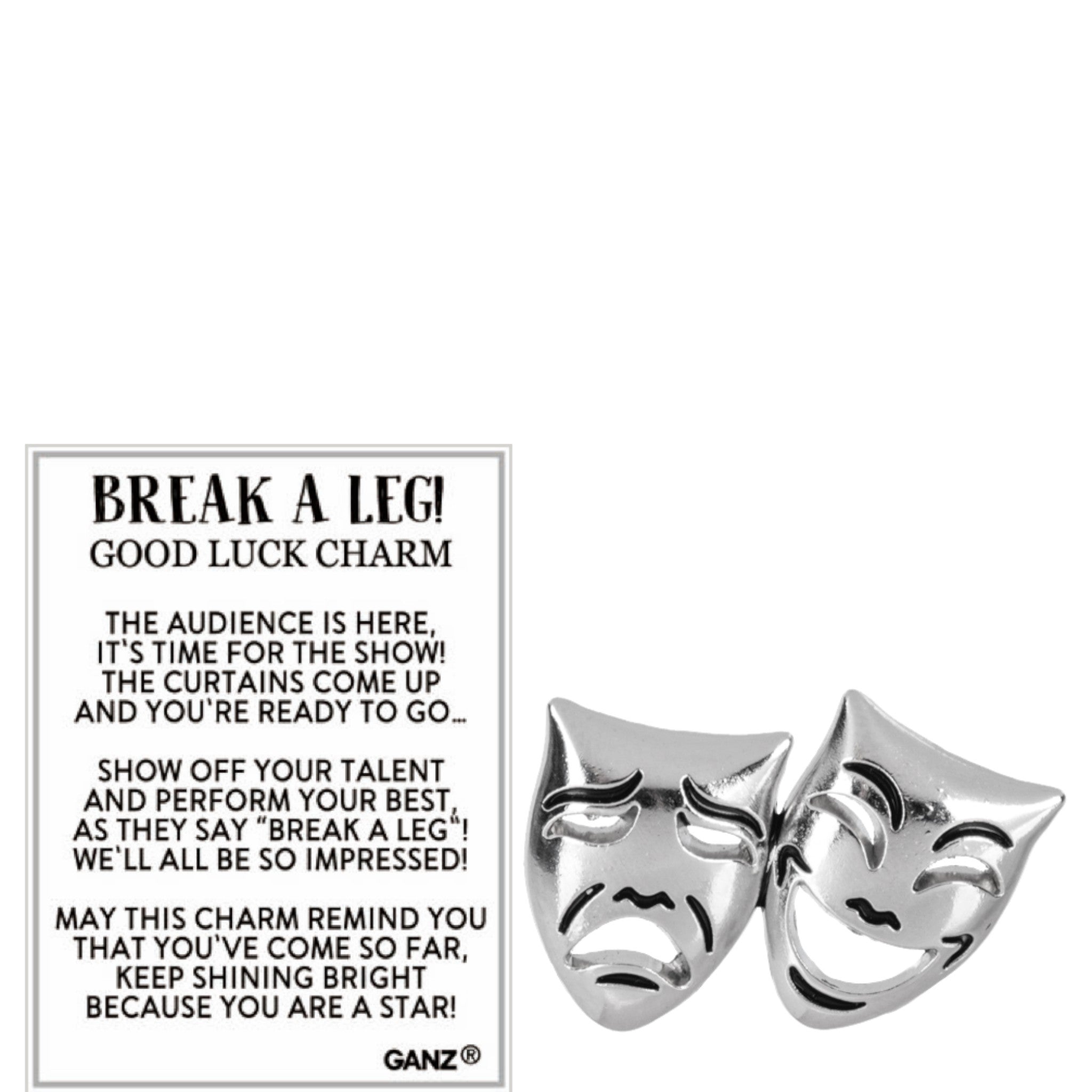Break a Leg Good Luck Charm - A Token for Performers