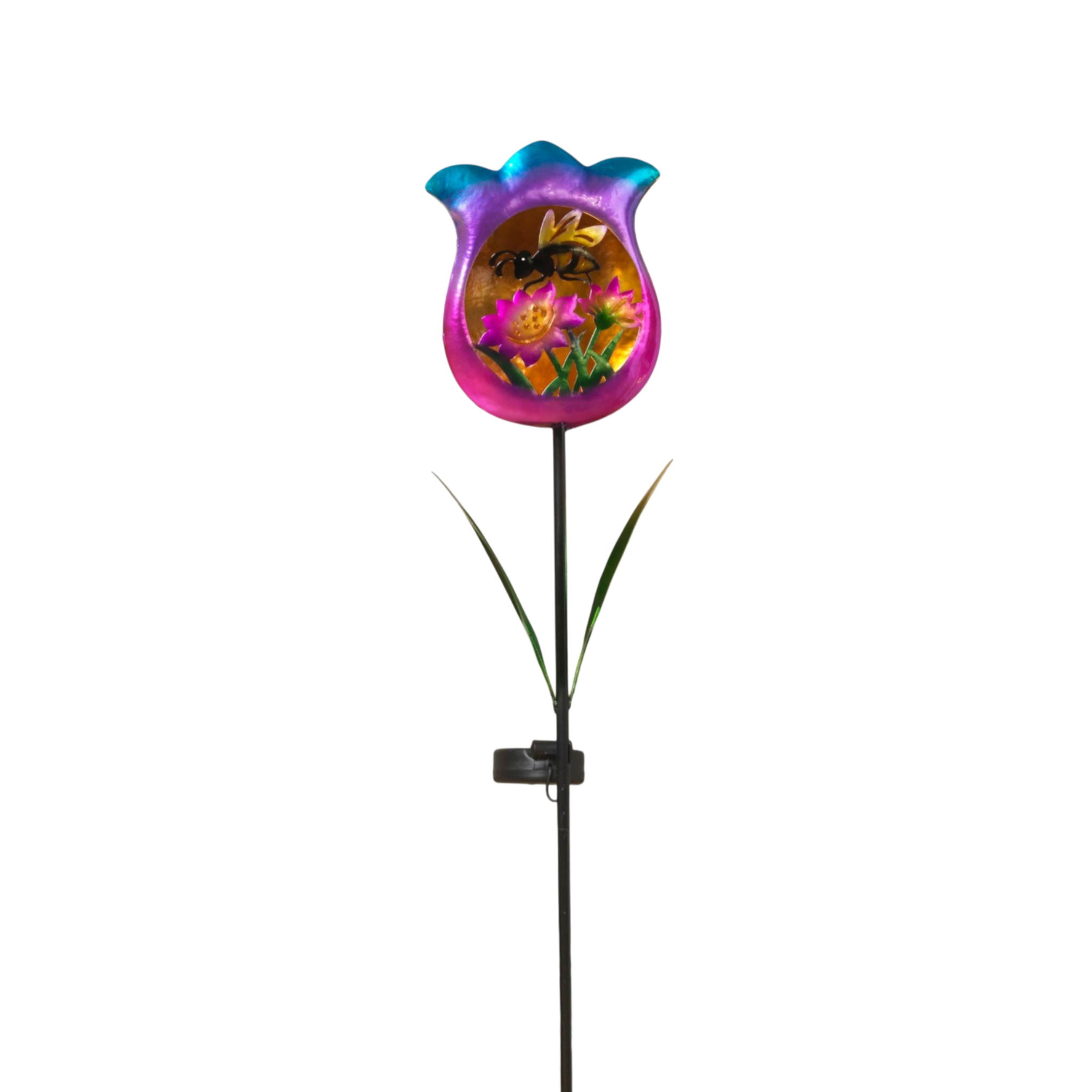 Solar-Powered Tulip Garden Stake -