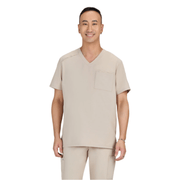 Koi Men's Arthro Scrub Top - Khaki by Lenny's Shoe & Apparel