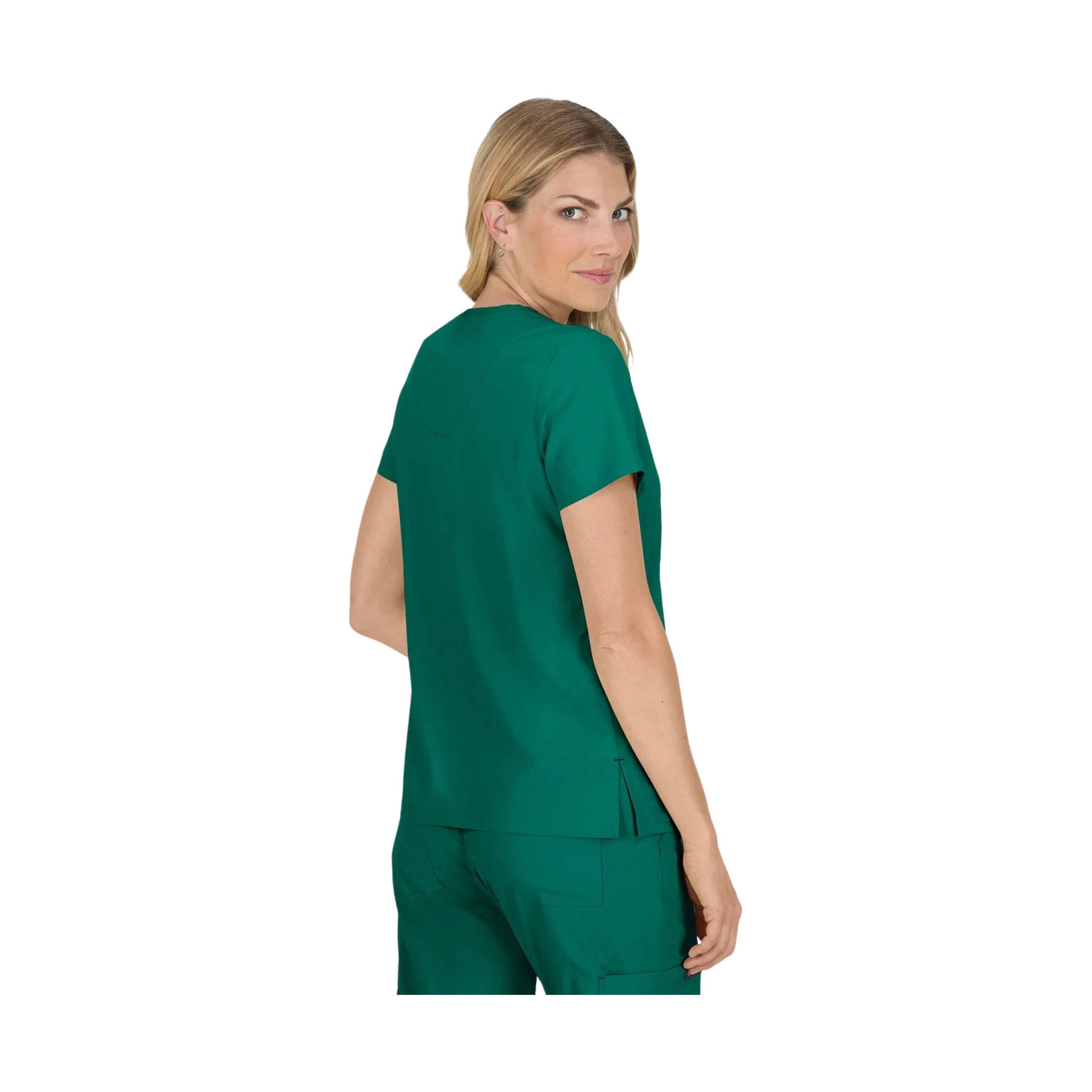 Koi Women's Becca Scrub Top - Hunter by Lenny's Shoe & Apparel