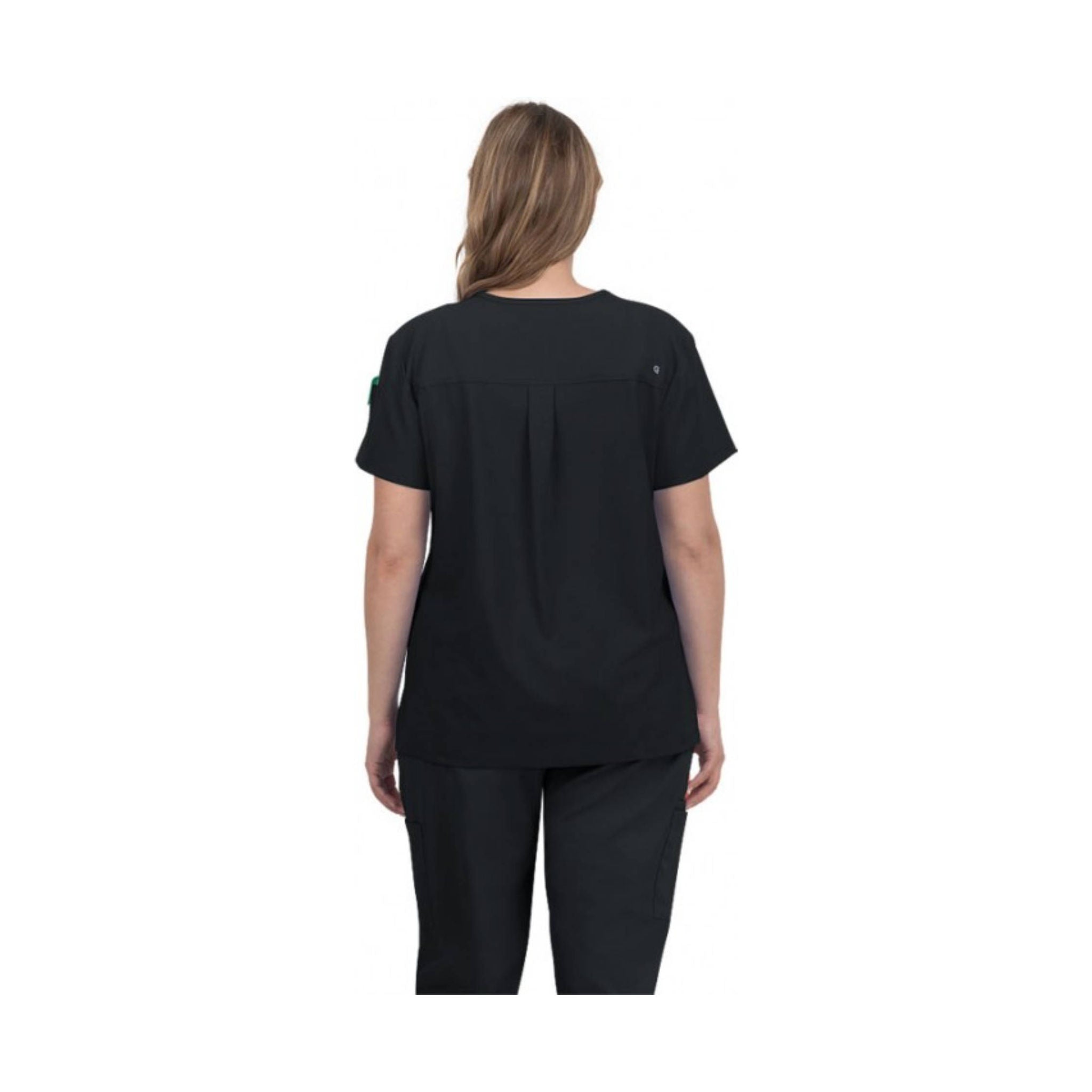 Koi Women's Cardi Scrub Top - Black by Lenny's Shoe & Apparel