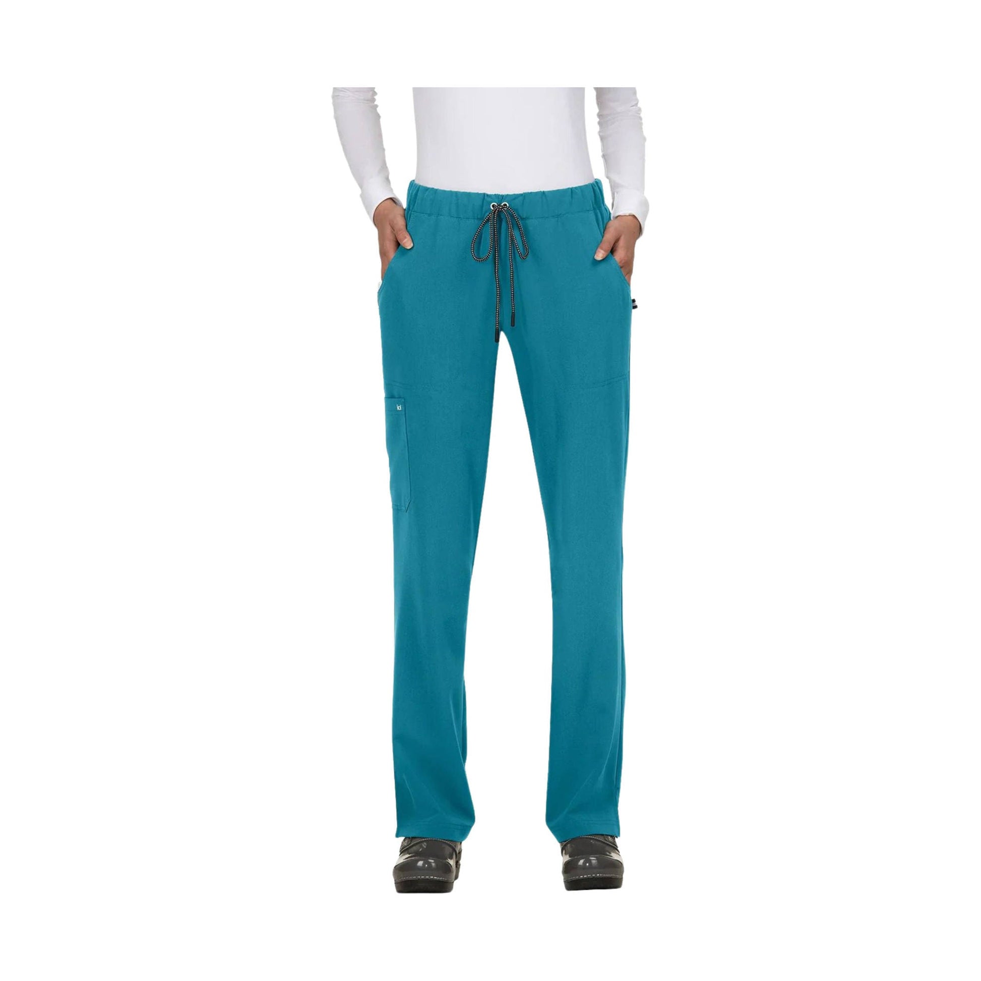 Koi Women's Everyday Hero Scrub Pant - Teal by Lenny's Shoe & Apparel