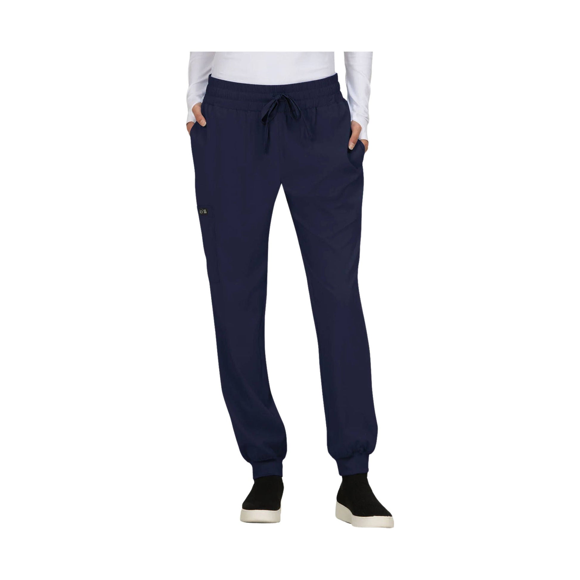 Koi Women's Gemma Jogger Scrub Pant - Navy by Lenny's Shoe & Apparel