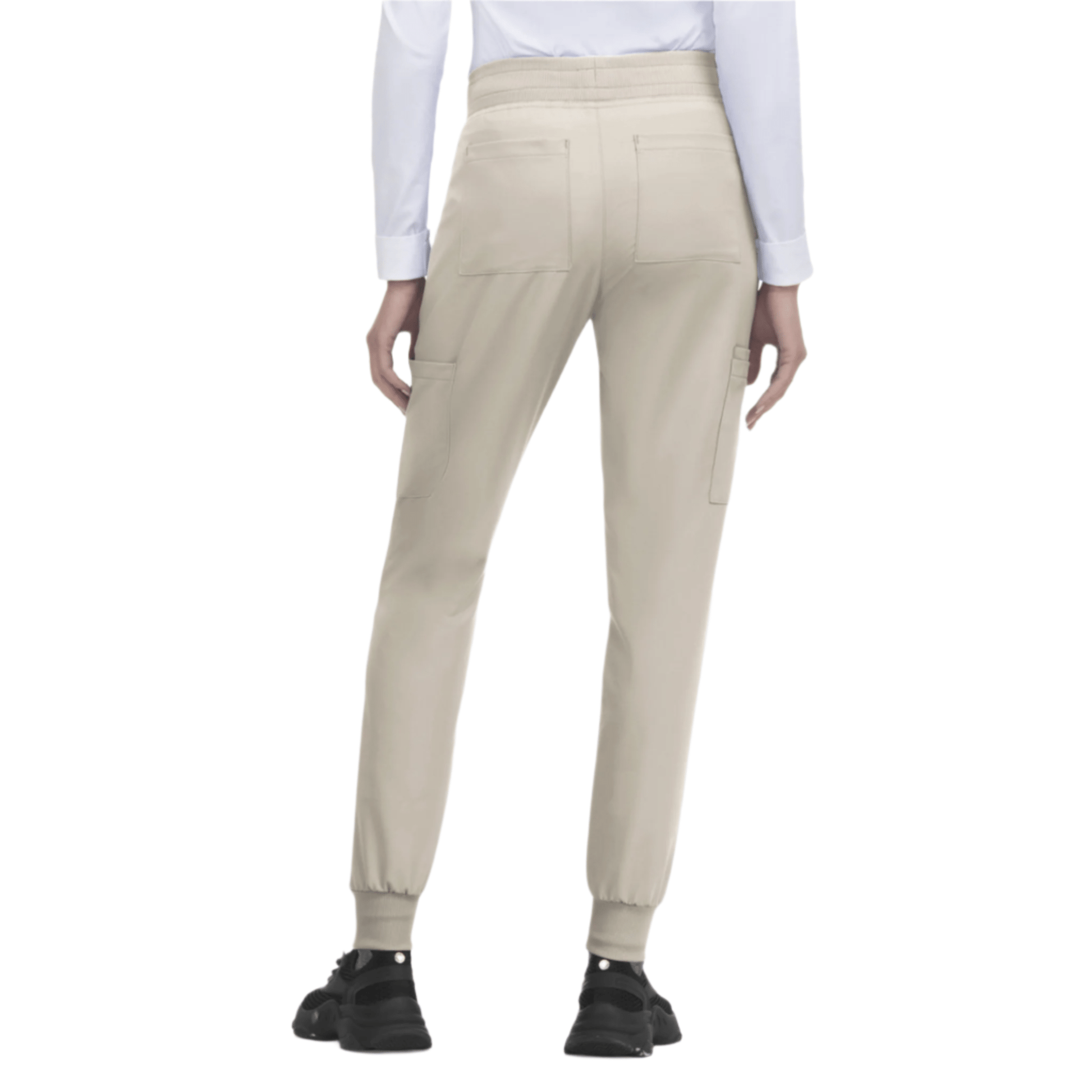 Koi Women's Pulse Scrub Jogger Pant - Khaki by Lenny's Shoe & Apparel