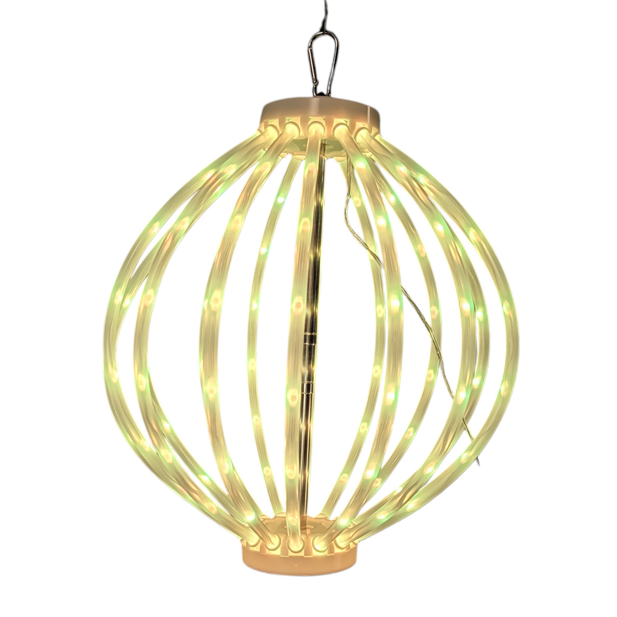 Illuminated PVC Tube Sphere - 12 inch