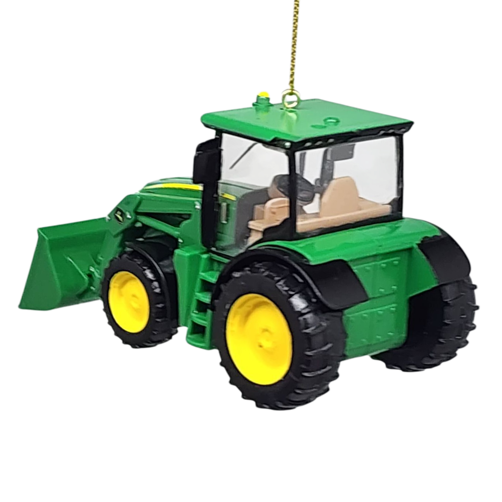 John Deere 680R Diesel Tractor with Loader Ornament