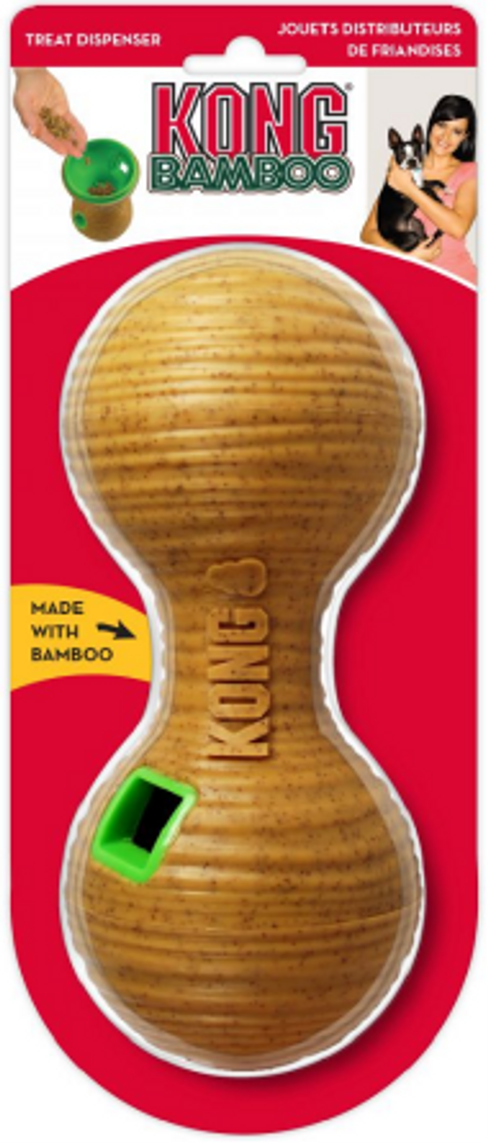Dog Toy - Kong Bamboo Dumbbell (Medium) by Homeportonline