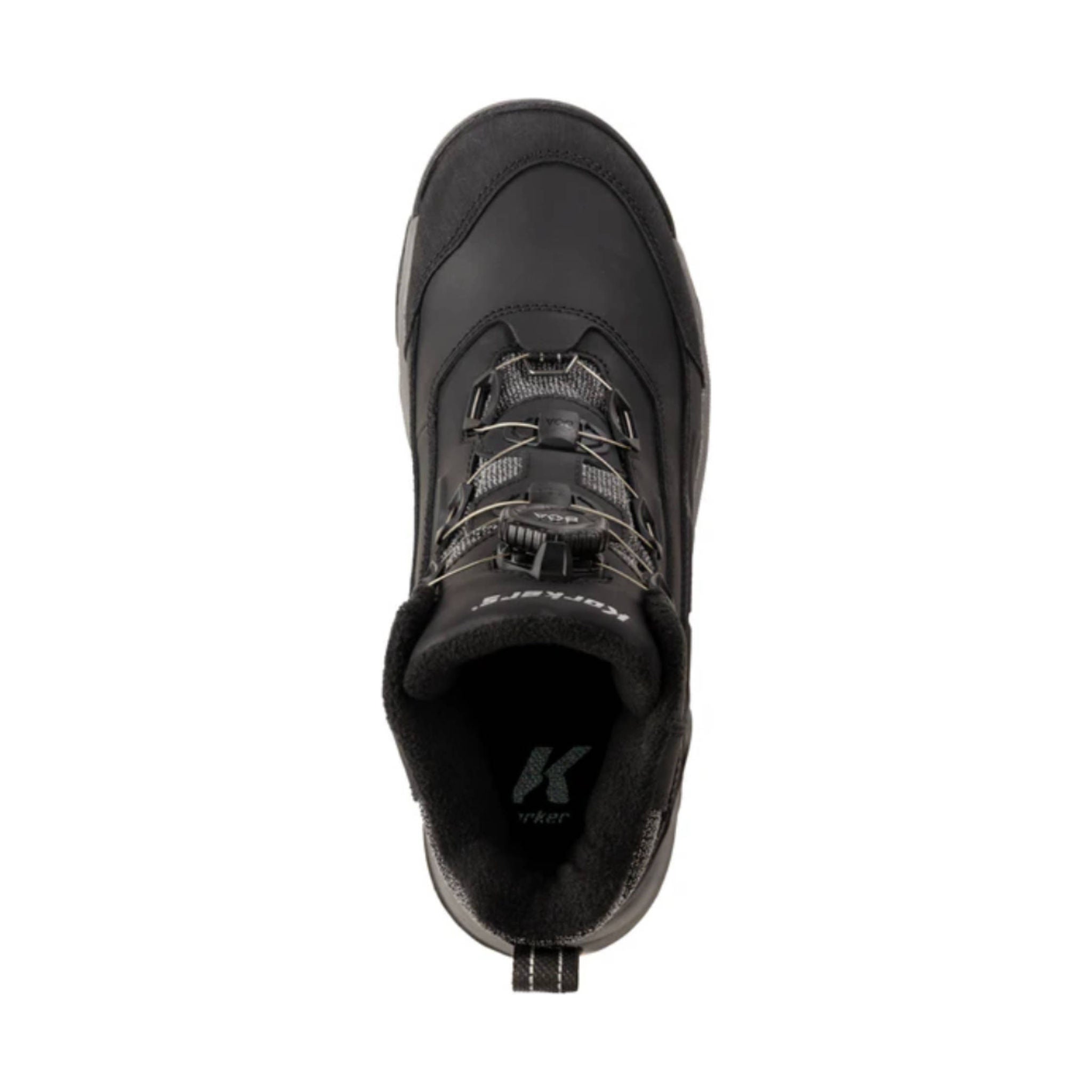 Korkers Men's Snowmageddon Boa Winter Boots - Black by Lenny's Shoe & Apparel