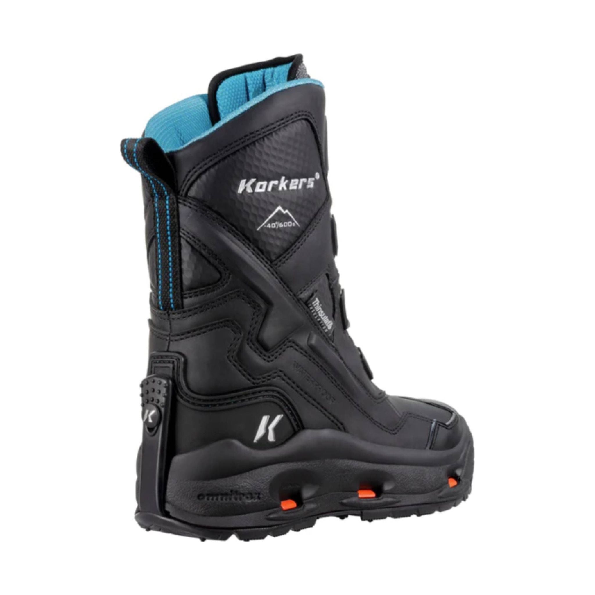 Korkers Women's Polar Vortex 1200 Winter Boots - Black by Lenny's Shoe & Apparel