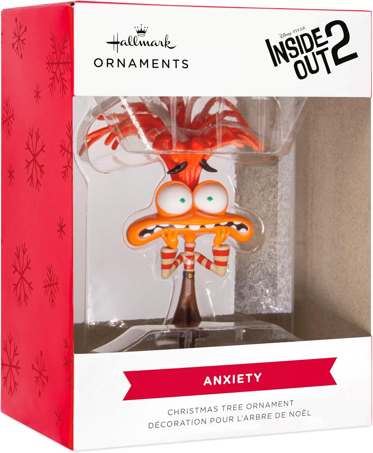 Inside Out 2 Anxiety Ornament