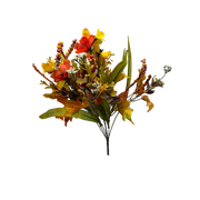 15 inch Faux Mixed Wild Flower Bouquet