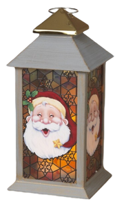 Jolly Santa Lantern