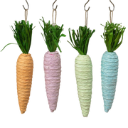 Sisal Rope Carrot Ornament -
