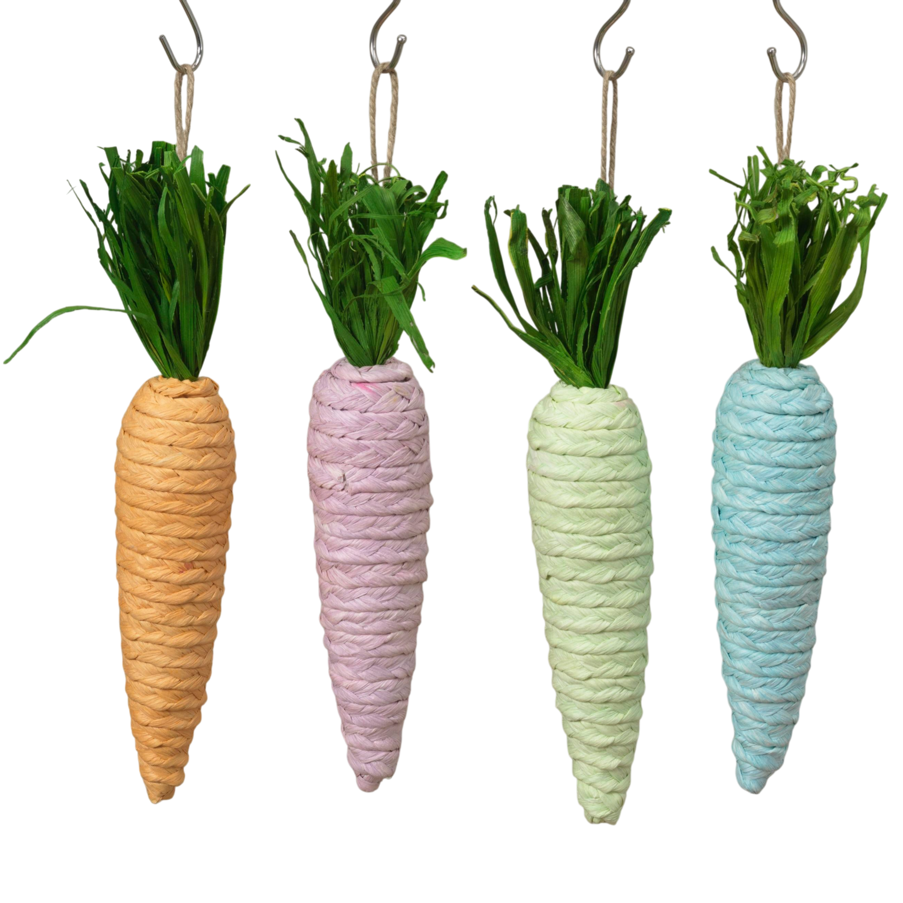 Sisal Rope Carrot Ornament -