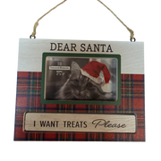 Pet Photo Frame Ornament - Dear Santa
