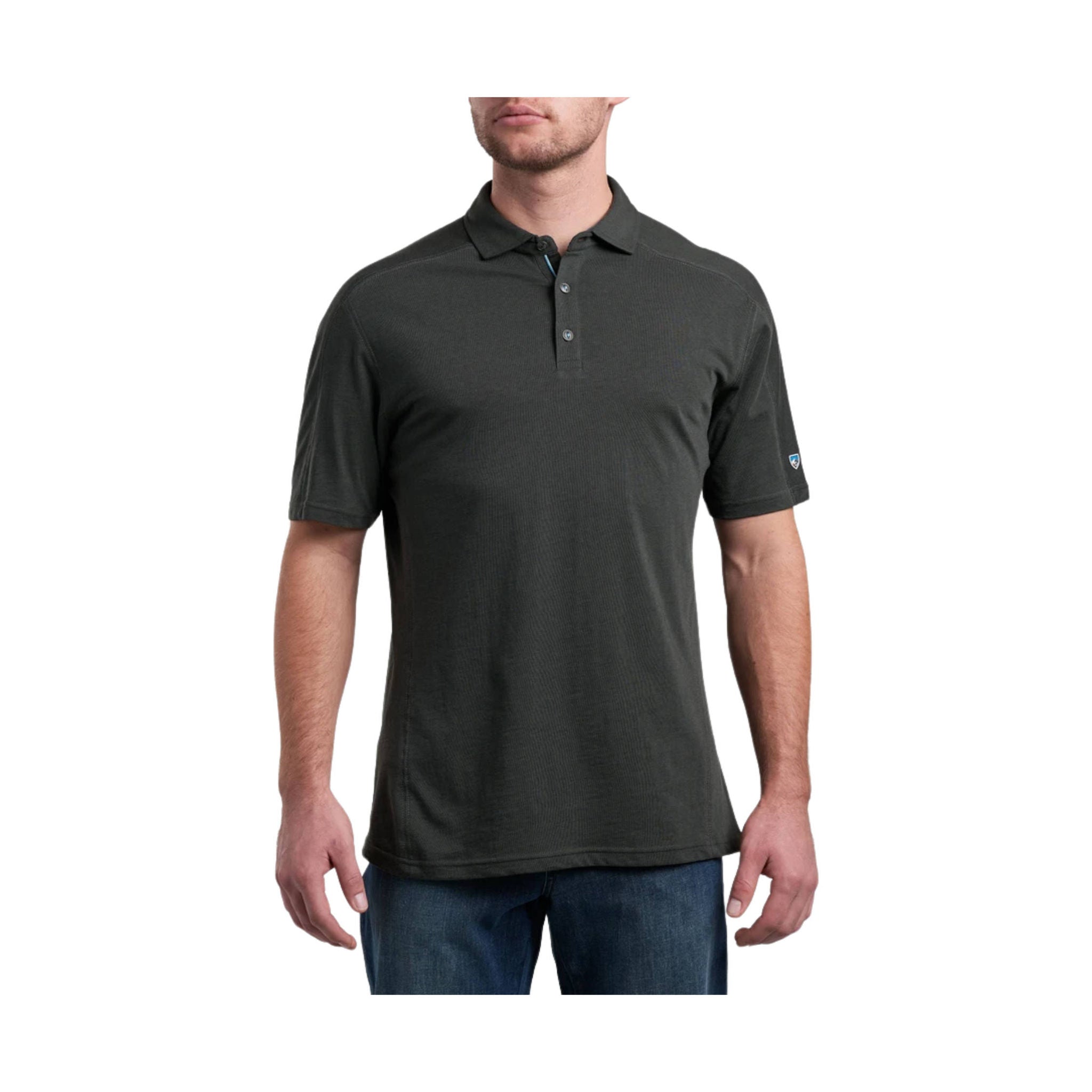 Kuhl Men's Brazen Polo - Carbon by Lenny's Shoe & Apparel
