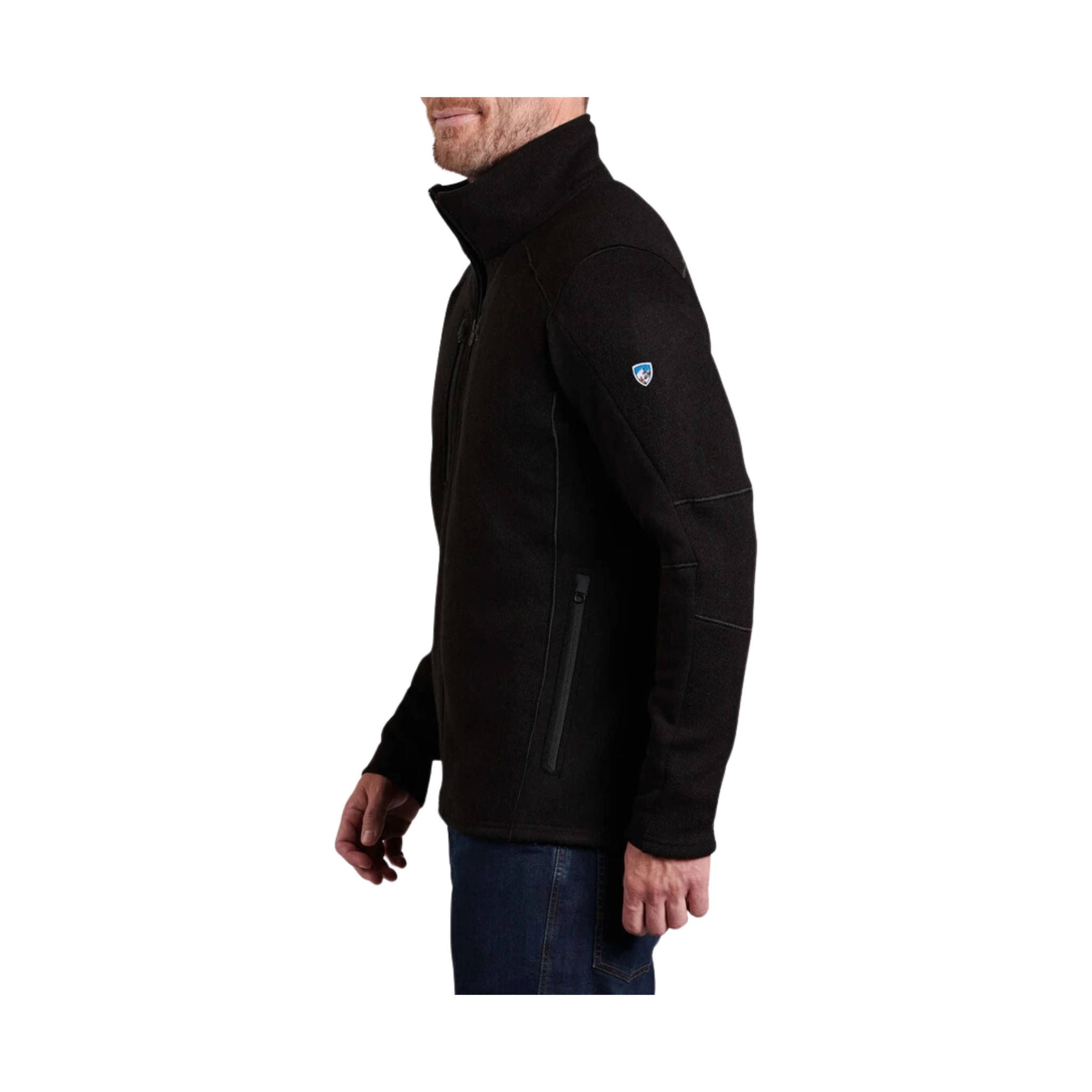 Kuhl Mens Interceptr Full Zip - Black by Lenny's Shoe & Apparel