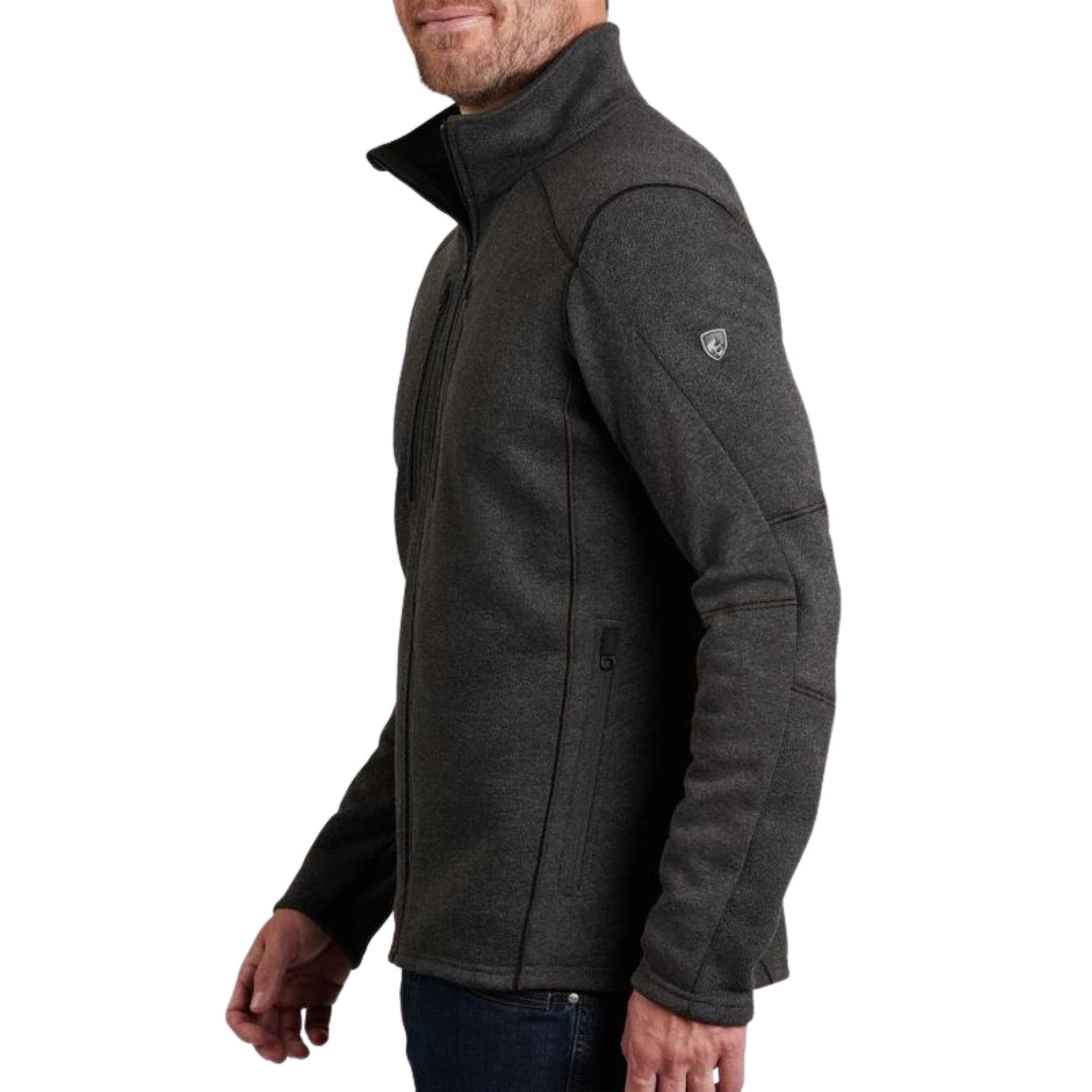 Kuhl Mens Interceptr Full Zip - Steel by Lenny's Shoe & Apparel