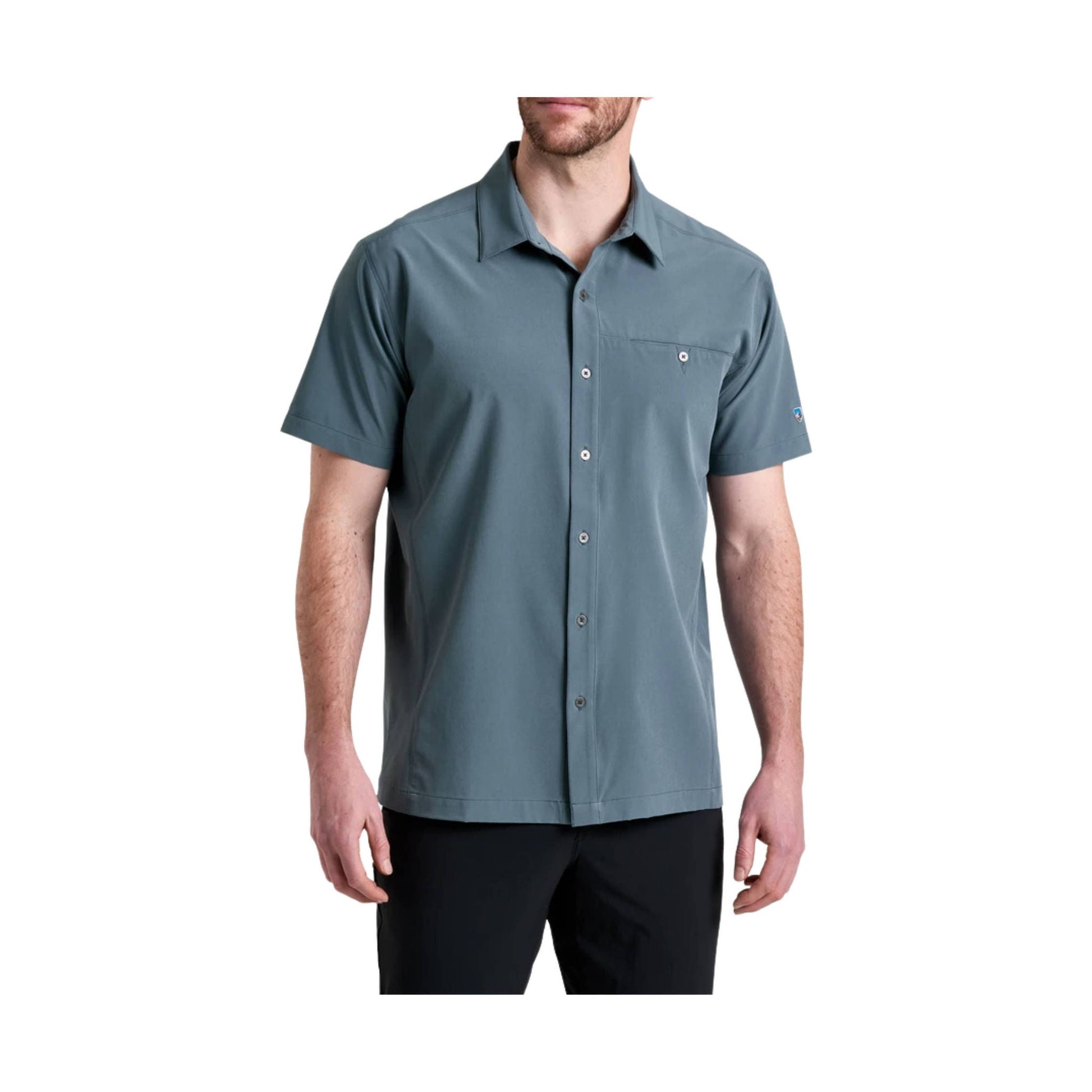 Kuhl Men's Renegade Shirt - Charcoal Blue by Lenny's Shoe & Apparel