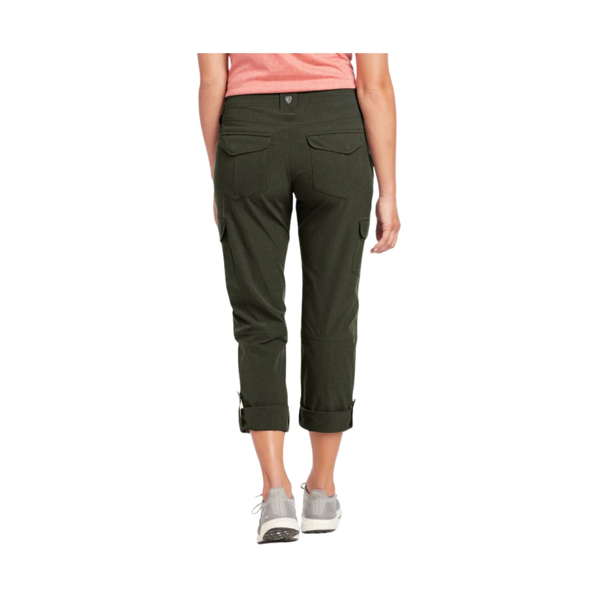 Kuhl Women's Freeflex Roll-Up Pant - Dark Moss by Lenny's Shoe & Apparel