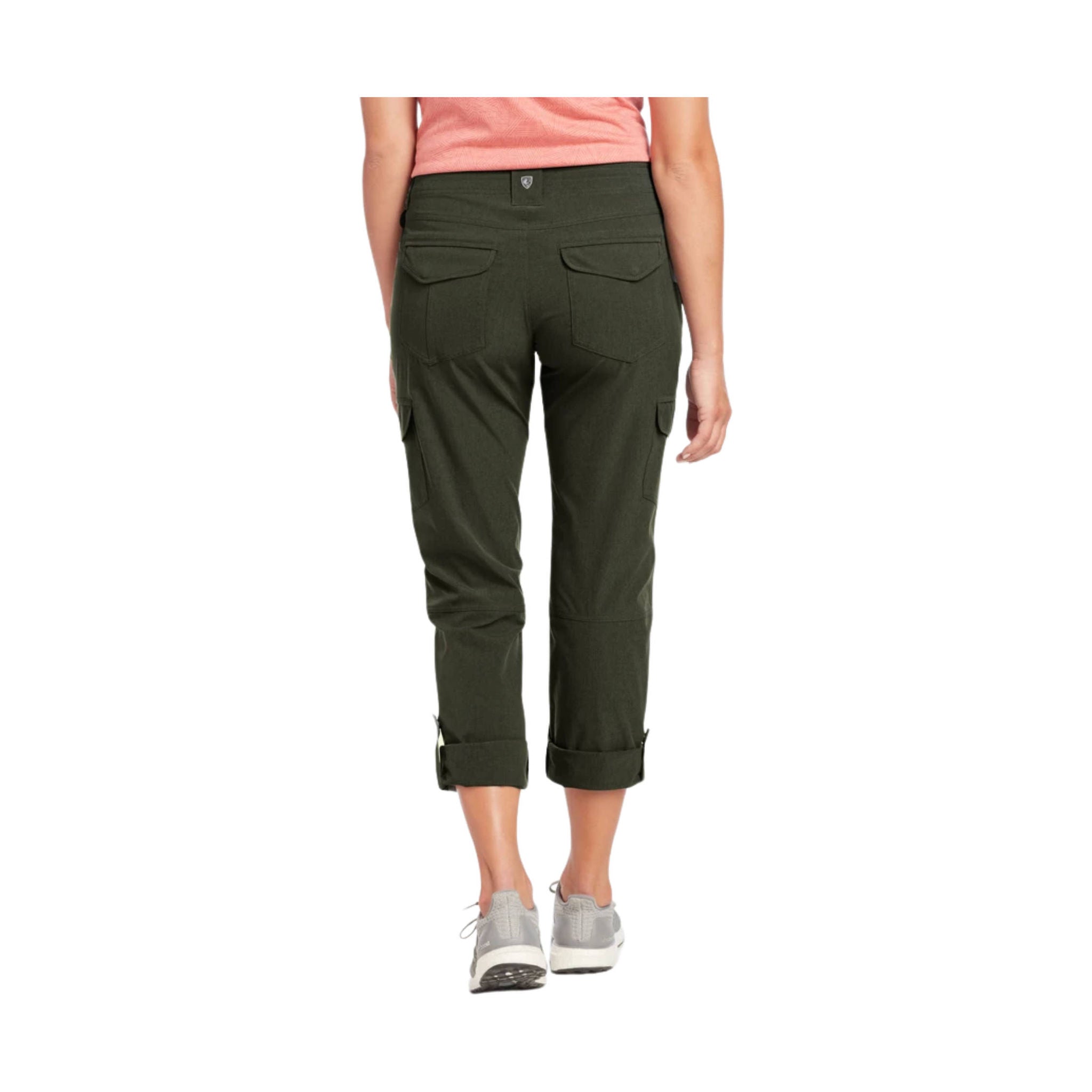 Kuhl Women's Freeflex Roll-Up Pant - Dark Moss by Lenny's Shoe & Apparel