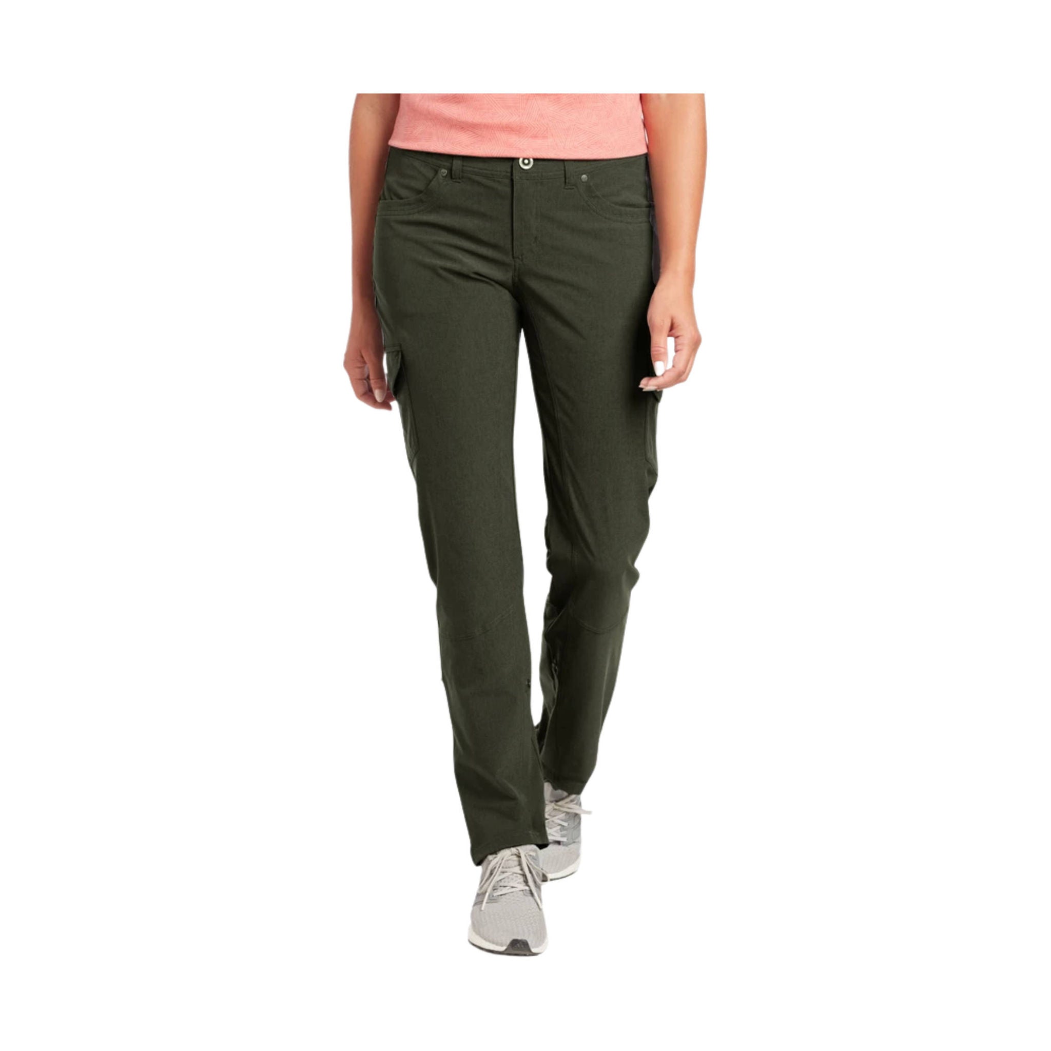 Kuhl Women's Freeflex Roll-Up Pant - Dark Moss by Lenny's Shoe & Apparel