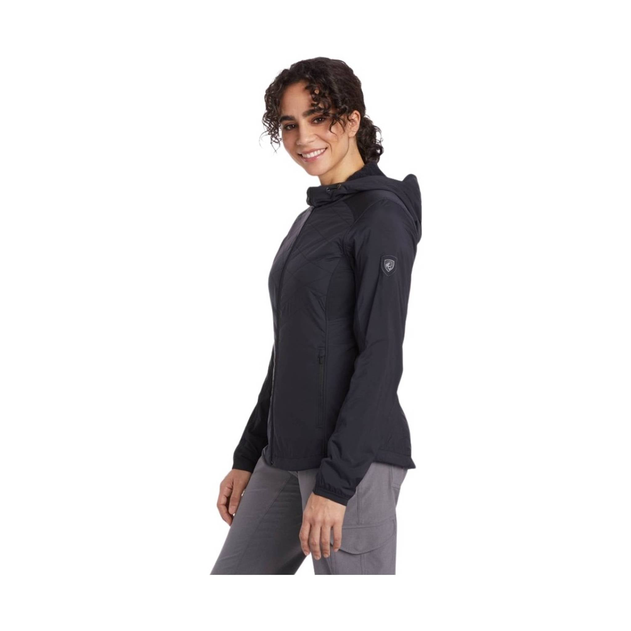 Kuhl Women's One Hoody - Raven by Lenny's Shoe & Apparel