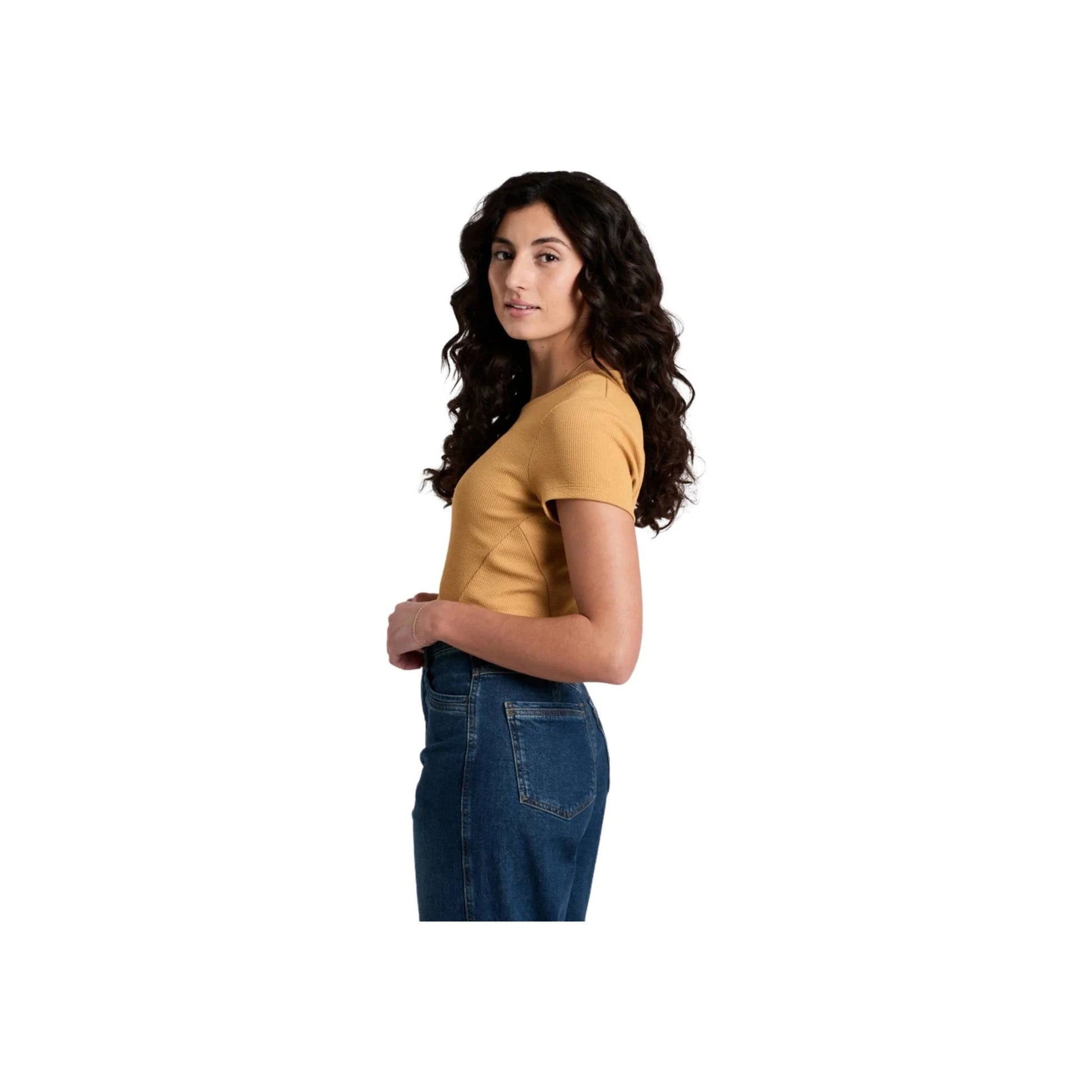 Kuhl Women's Remi Tee - Honey by Lenny's Shoe & Apparel