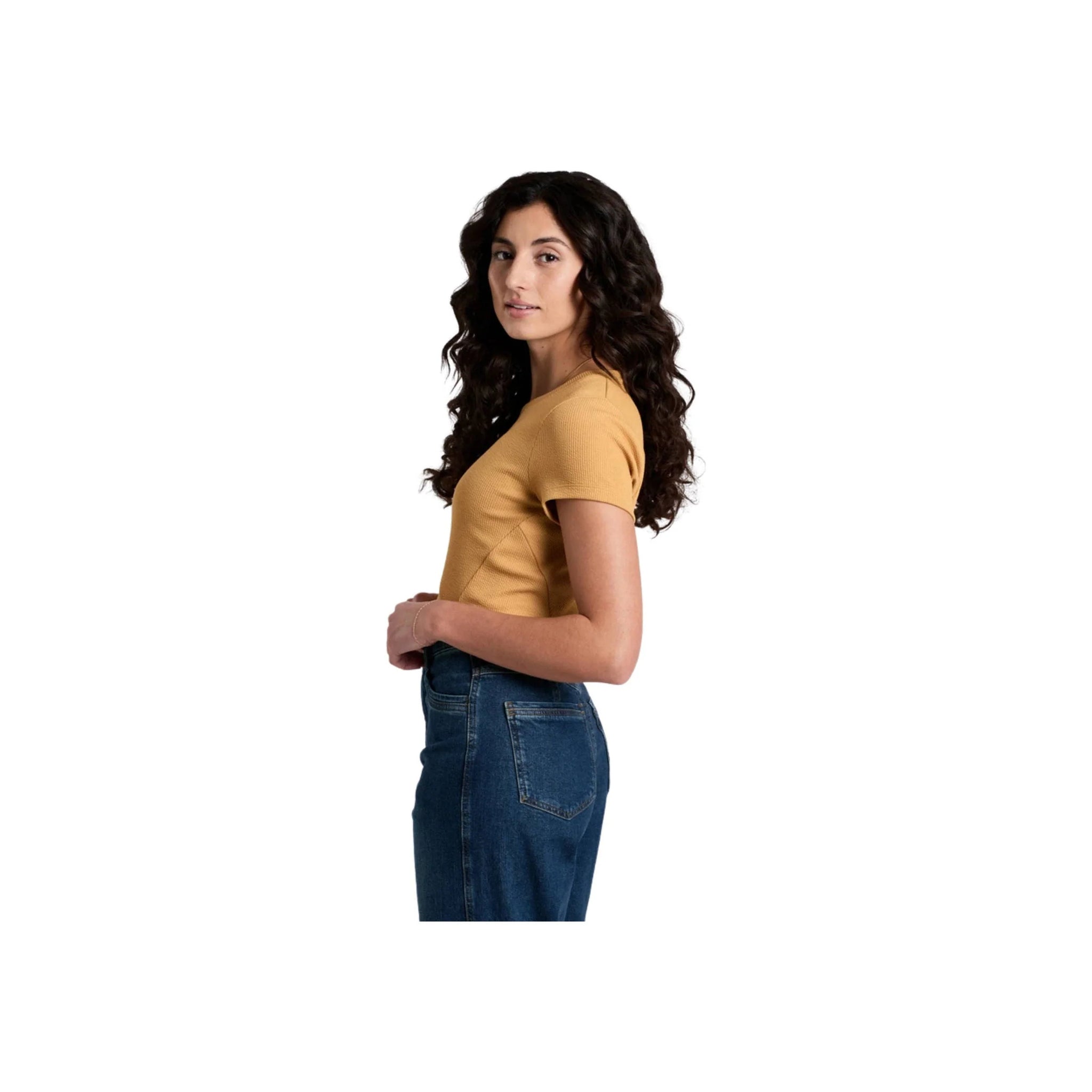 Kuhl Women's Remi Tee - Honey by Lenny's Shoe & Apparel