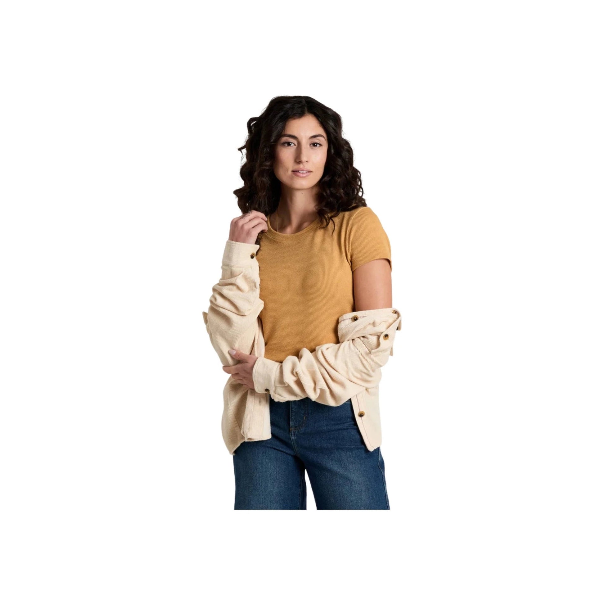 Kuhl Women's Remi Tee - Honey by Lenny's Shoe & Apparel