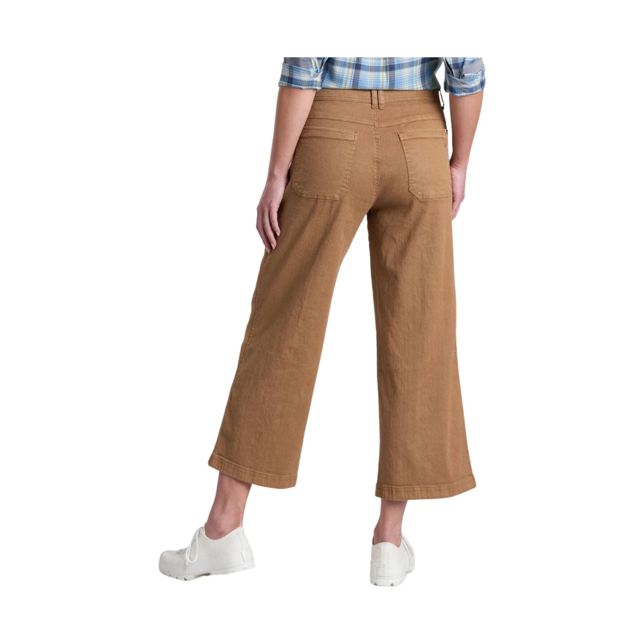 Kuhl Women's Seaboard Wide Leg Crop Pant - Sawdust by Lenny's Shoe & Apparel