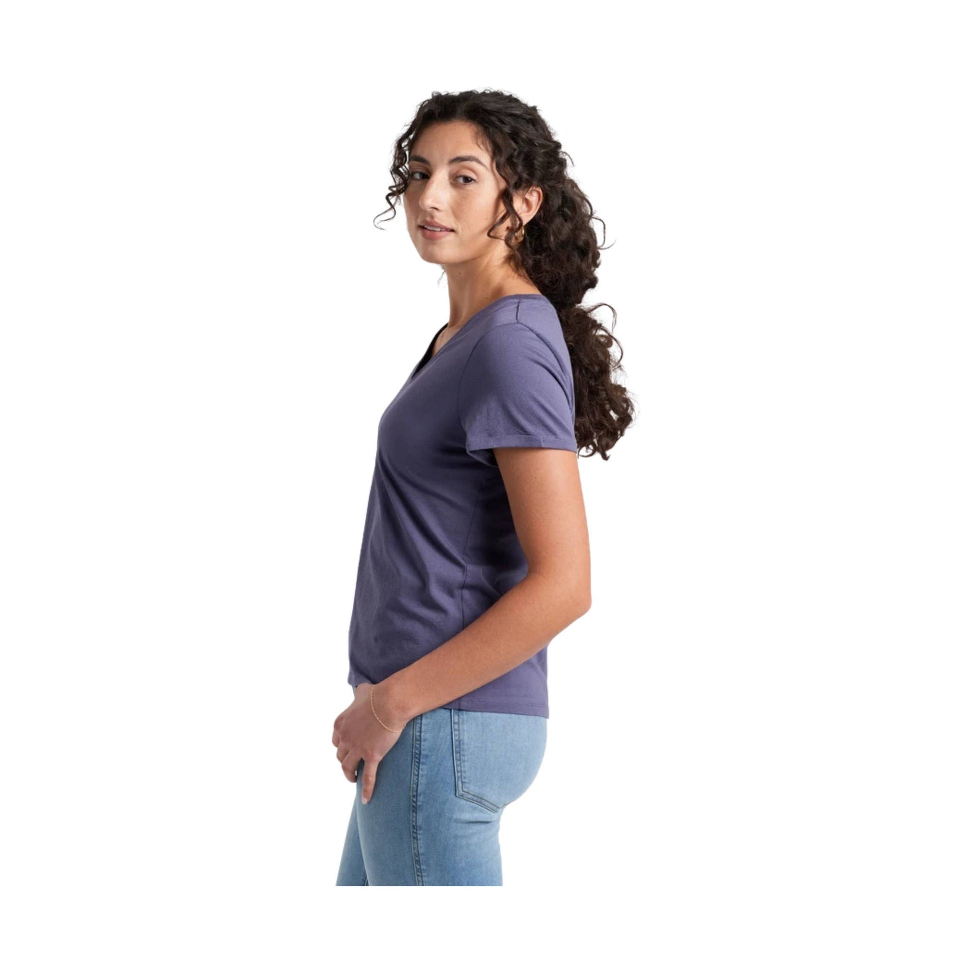 Kuhl Women's Vega Tee - Nocturne by Lenny's Shoe & Apparel