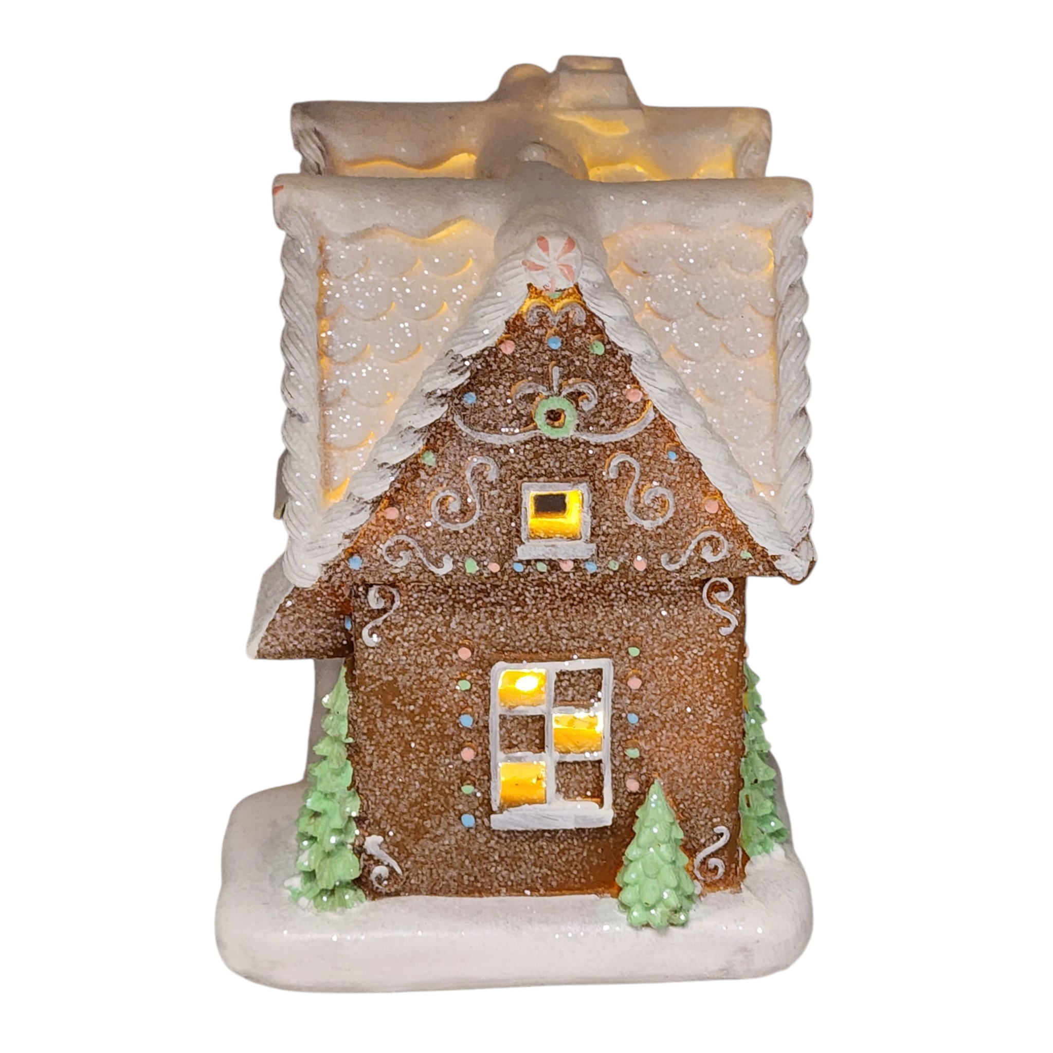 Lighted Gingerbread House - Bakery