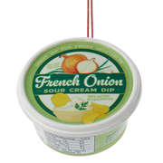 French Onion Sour Cream Dip Ornament