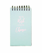 Spiral Chunky Notepad - Take the Risk