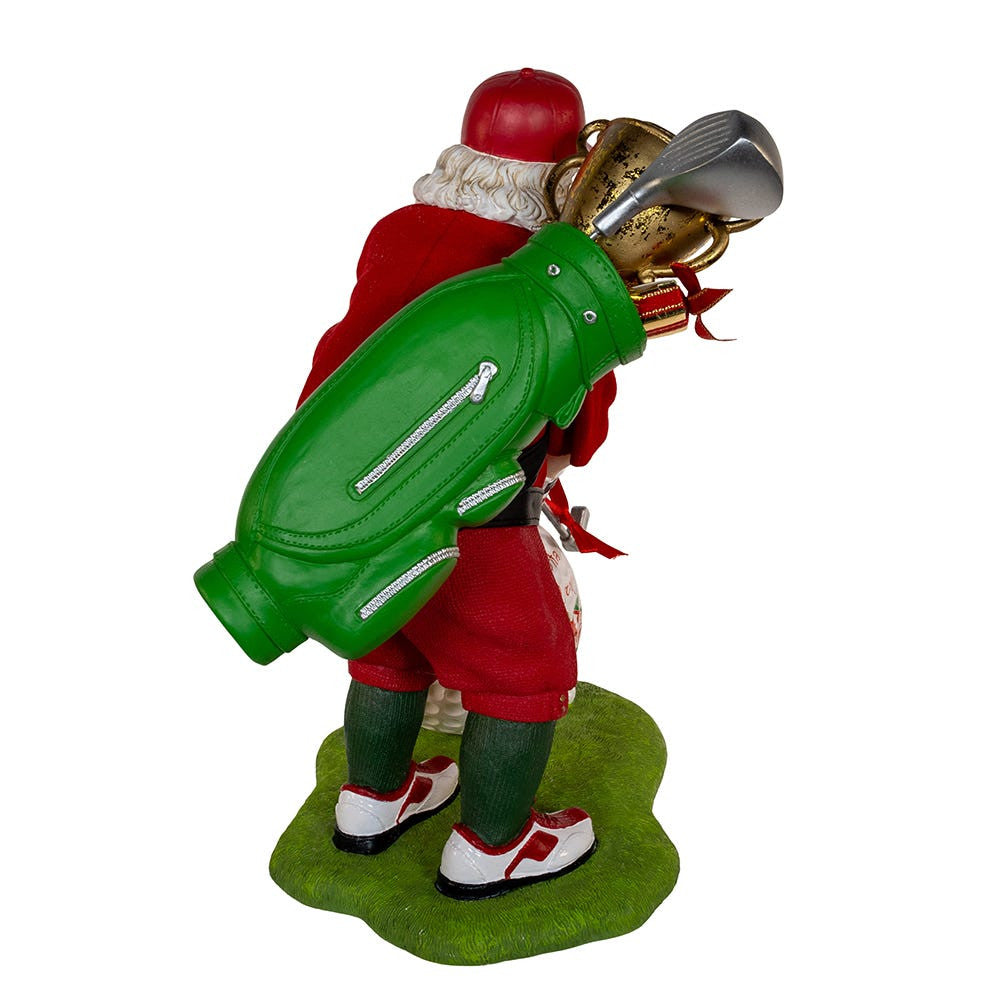 Fabriche Golfer Santa With Oversized Golf Ball