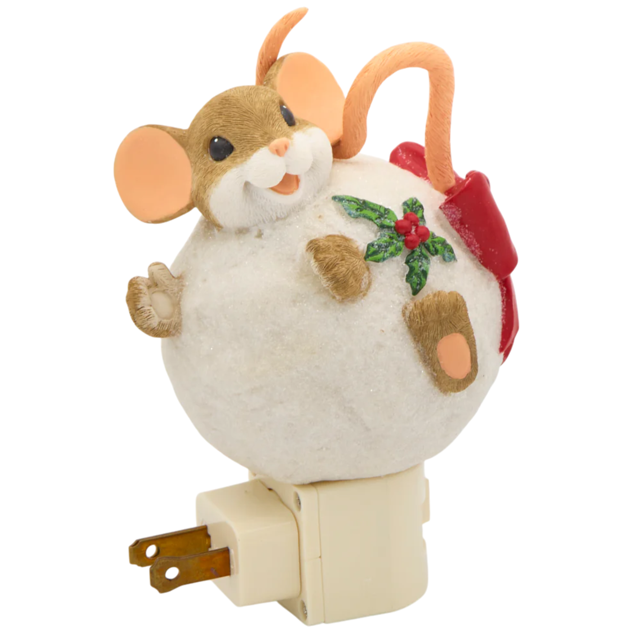 Mouse in a Snowball Night Light