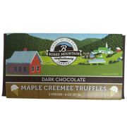 Dark Chocolate Maple Creemee Truffles - 2 Piece