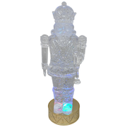 Spinning Water Globe Toy Soldier - Gold Base